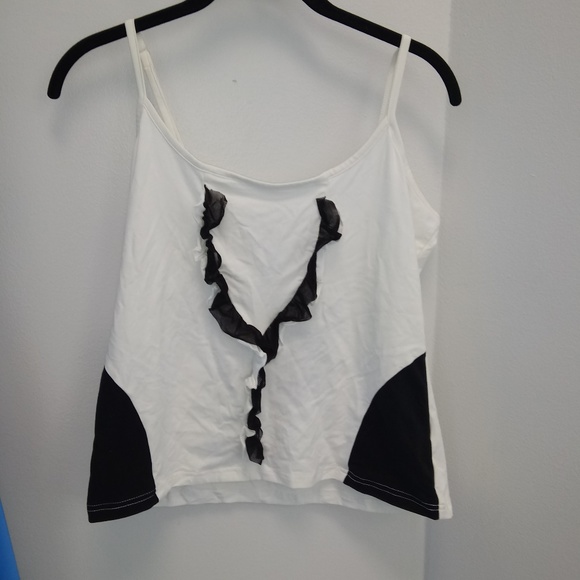 White and Black Camisole - Picture 1 of 3